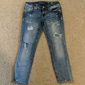 Miss Me crop jeans size 28 gorgeous!